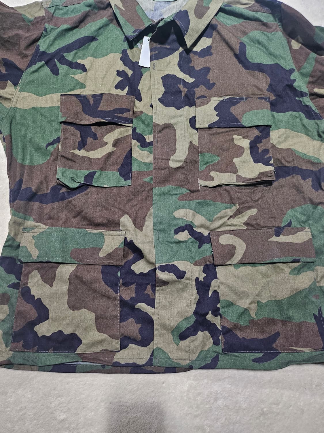 90s 미군오리지날 우드랜드 bdu 신품 L 상품이미지5