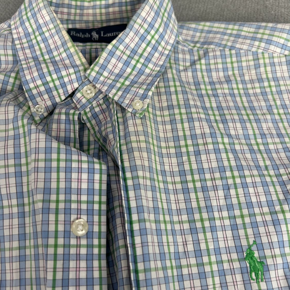 랄프로렌 반팔 체크셔츠  상품이미지6