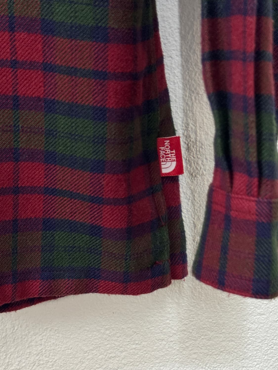 노스페이스 체크 울셔츠(T27) 상품이미지3