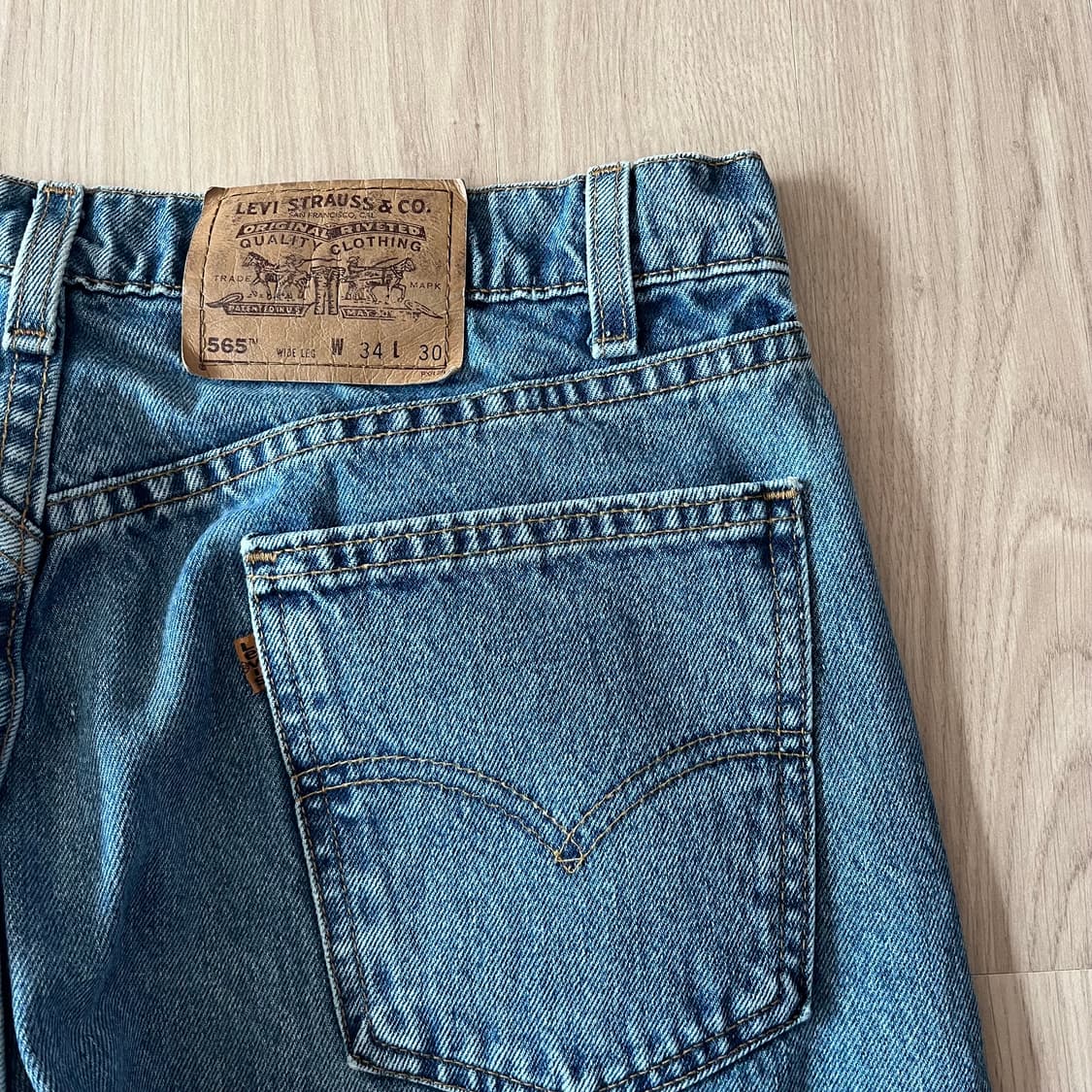 [34X30] 90s 빈티지 리바이스 565 made in usa 상품이미지5