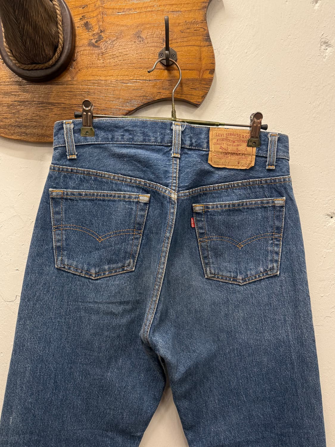 29.5) 80s USA Levi’s 501 Button Fly Jean 상품이미지1