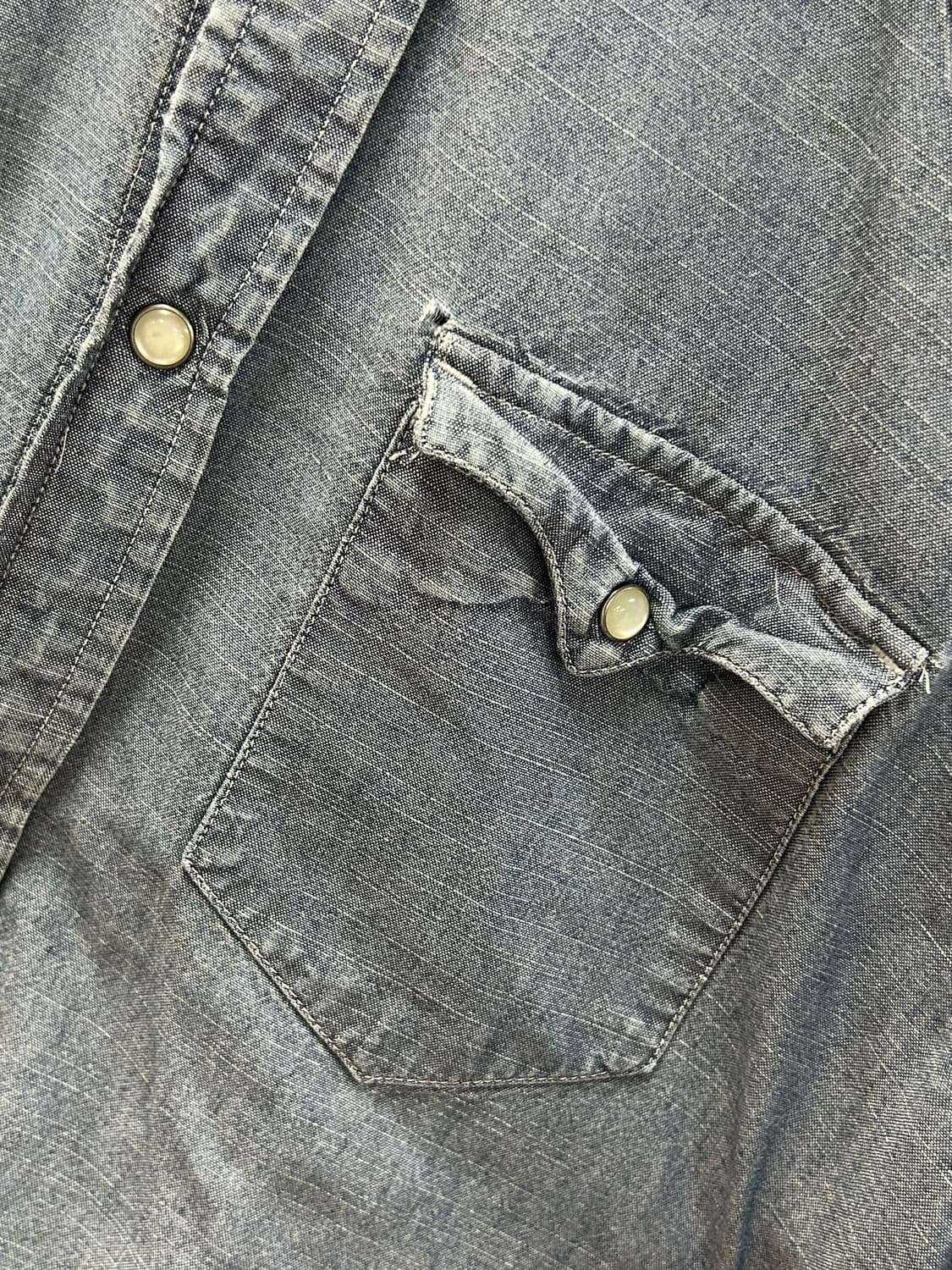 Denim Supply Ralph Lauren 웨스턴 데님 셔츠 상품이미지4