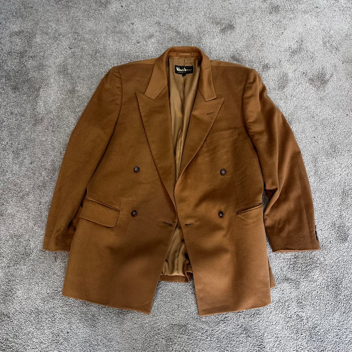 Wind Armor 캐시미어 더블 브레스티드 자켓L 상품이미지2