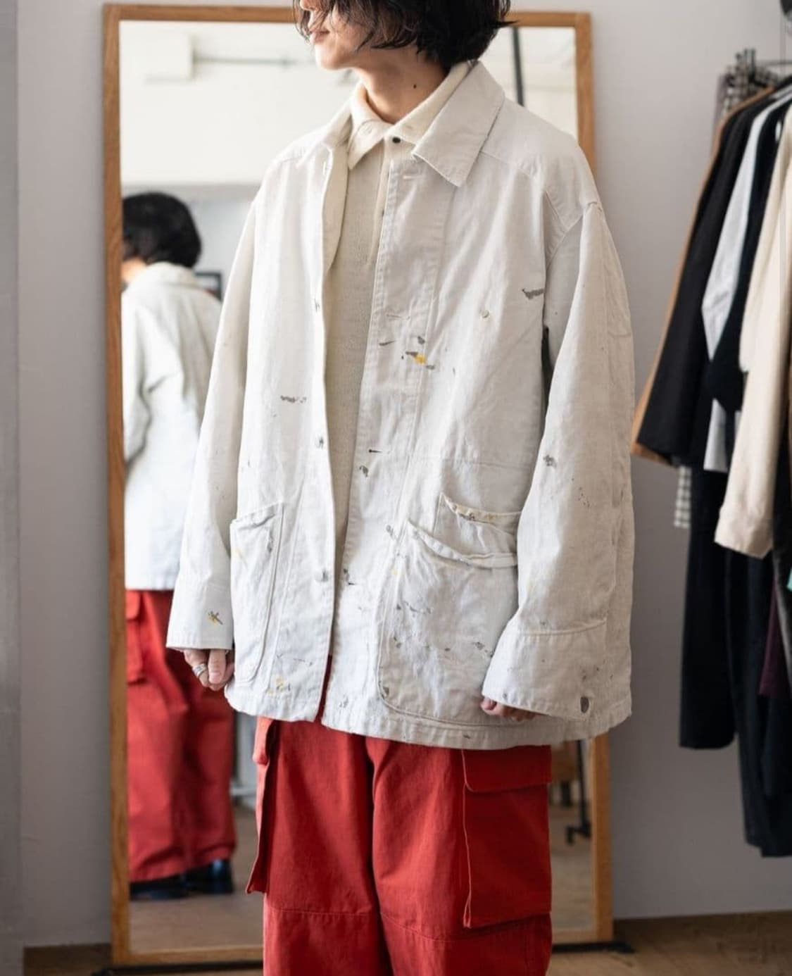 25AW 안셀름 denim coverall 상품이미지6