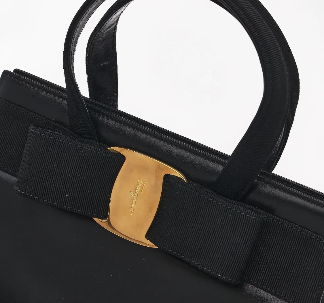 [A급] 페라가모 탑핸들 토트백 블랙 판매합니다!!! 상품이미지3