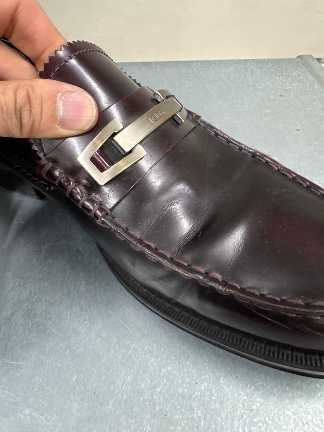 토즈 버건디 버클 로퍼 7 상품이미지9