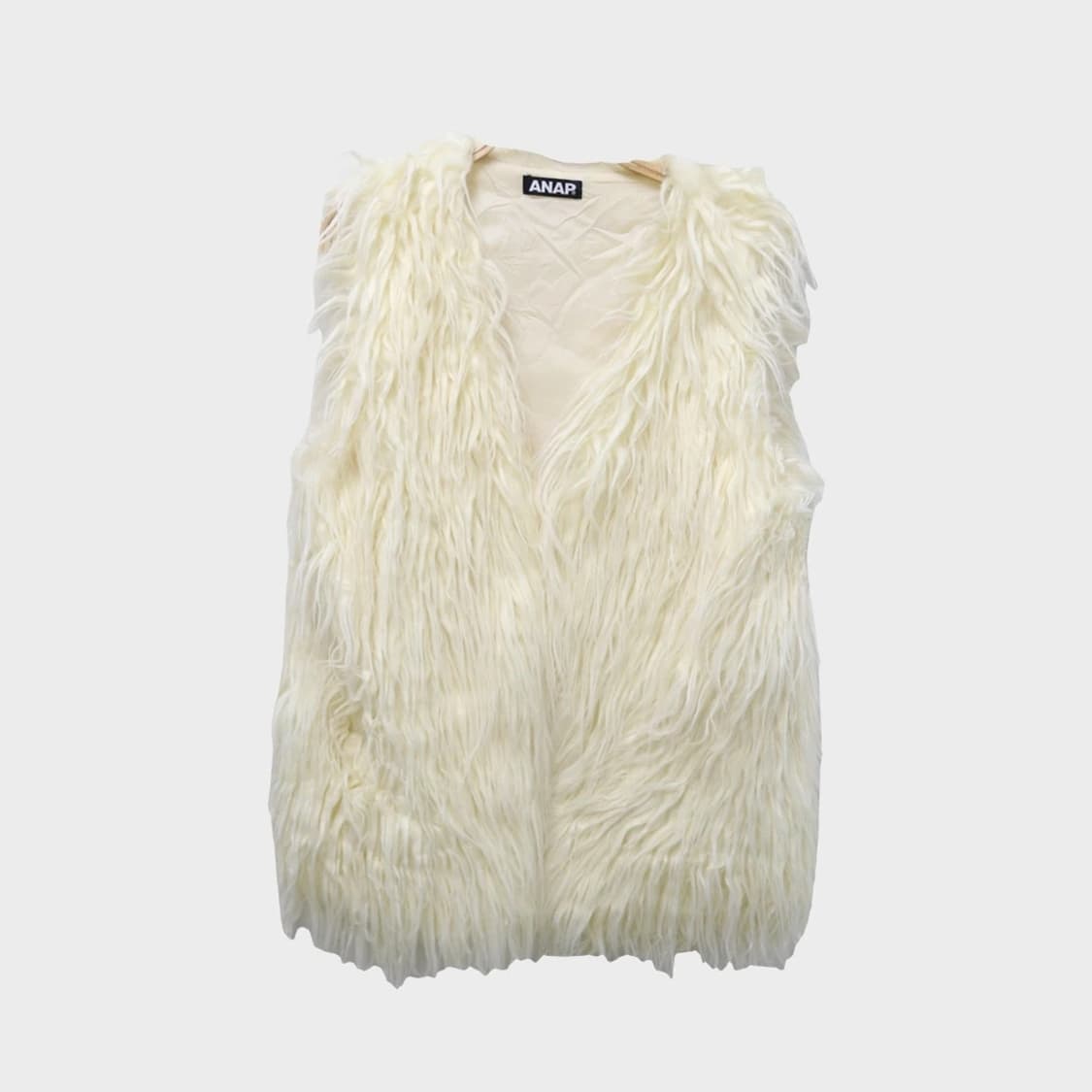 ANAP 아이보리 퍼 베스트 61240 상품이미지1