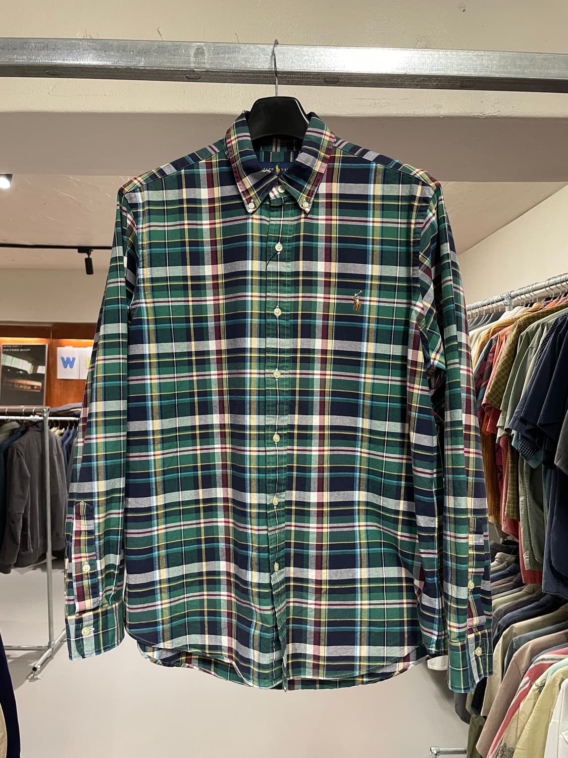 폴로 랄프로렌 체크 셔츠 상품이미지3