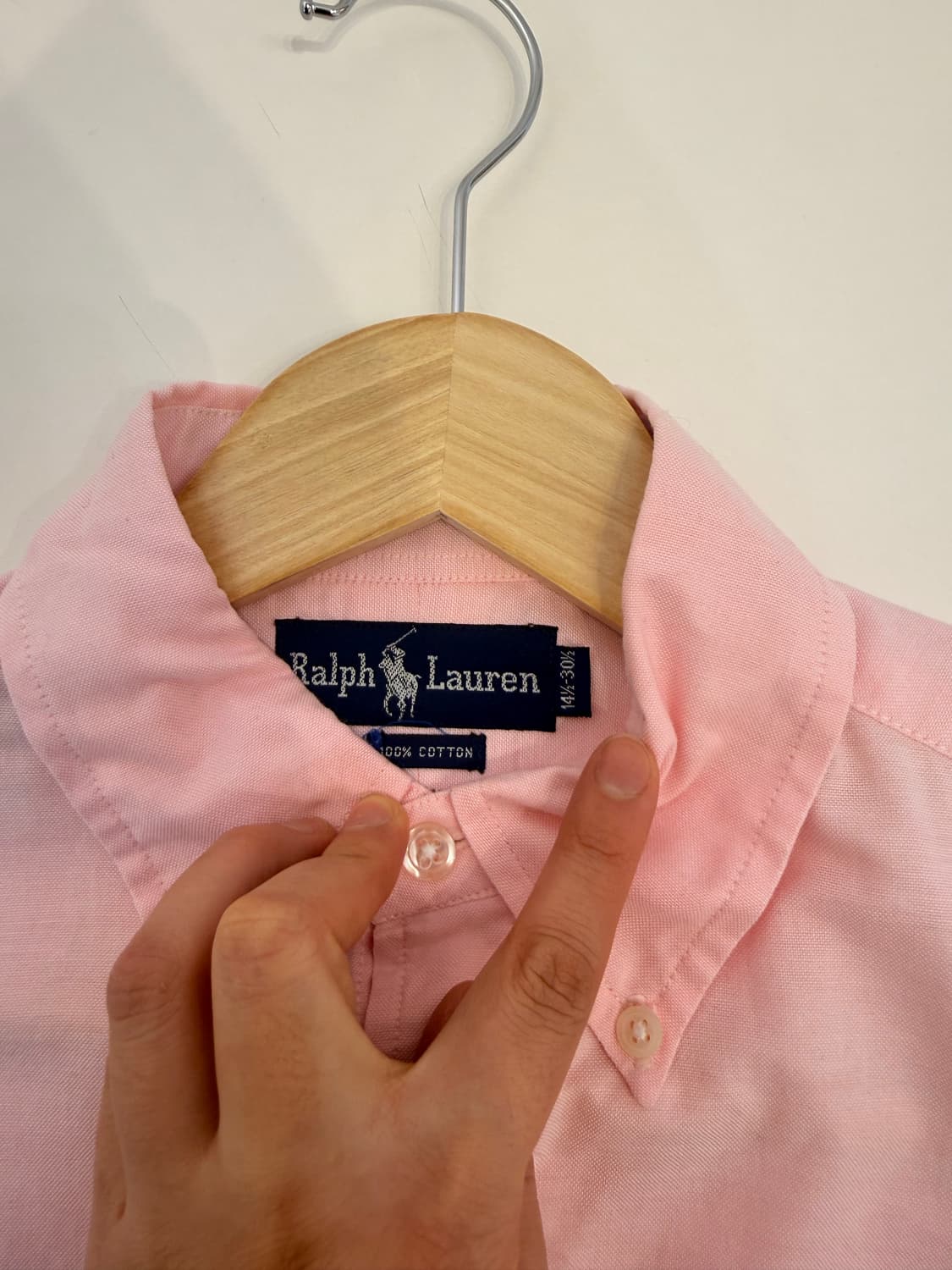 폴로 코튼셔츠 L/S 상품이미지2