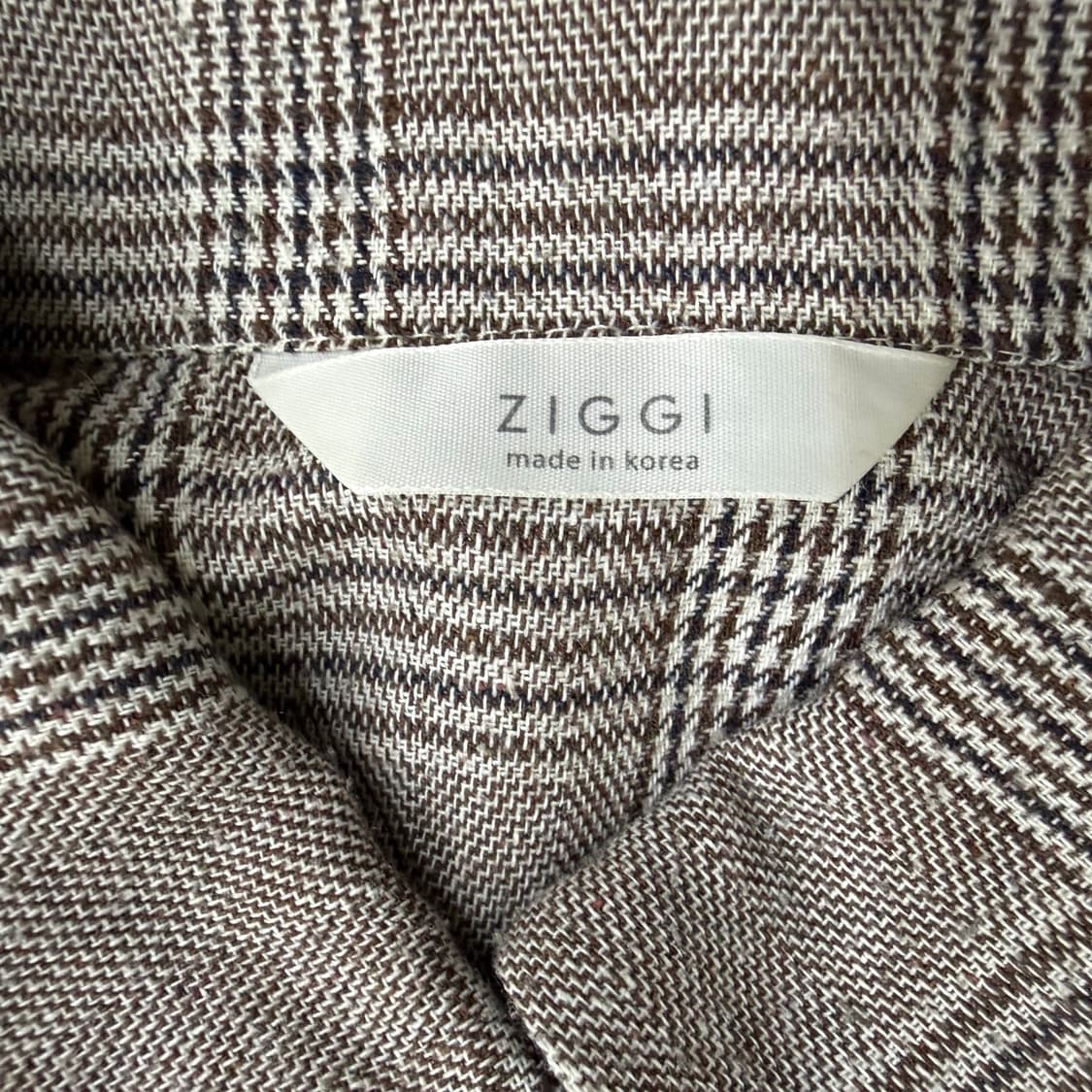 실측확인 빈티지 체크 긴팔 셔츠 0330T 상품이미지3