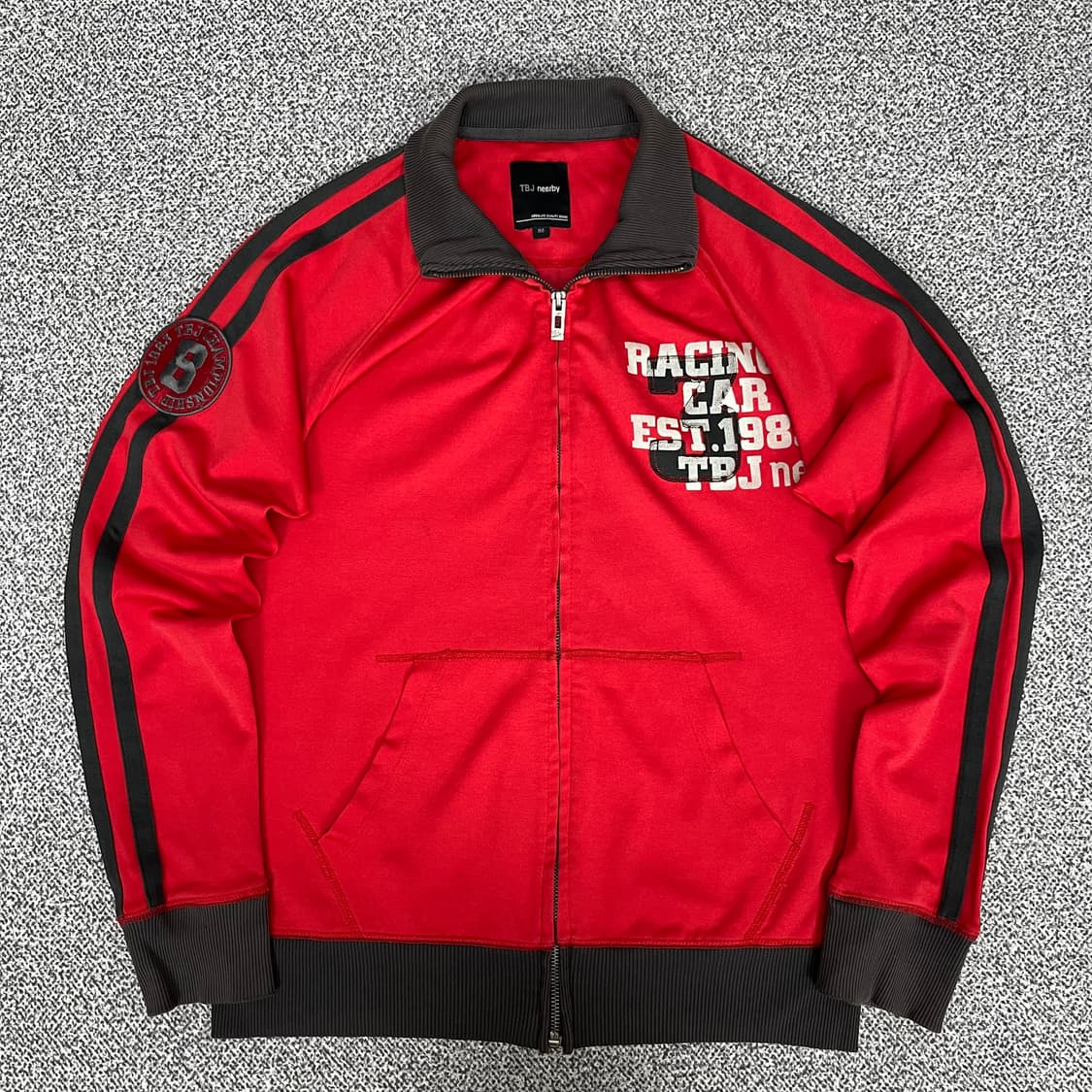 <빈티지 레이싱 집업 져지> No.1273 상품이미지3