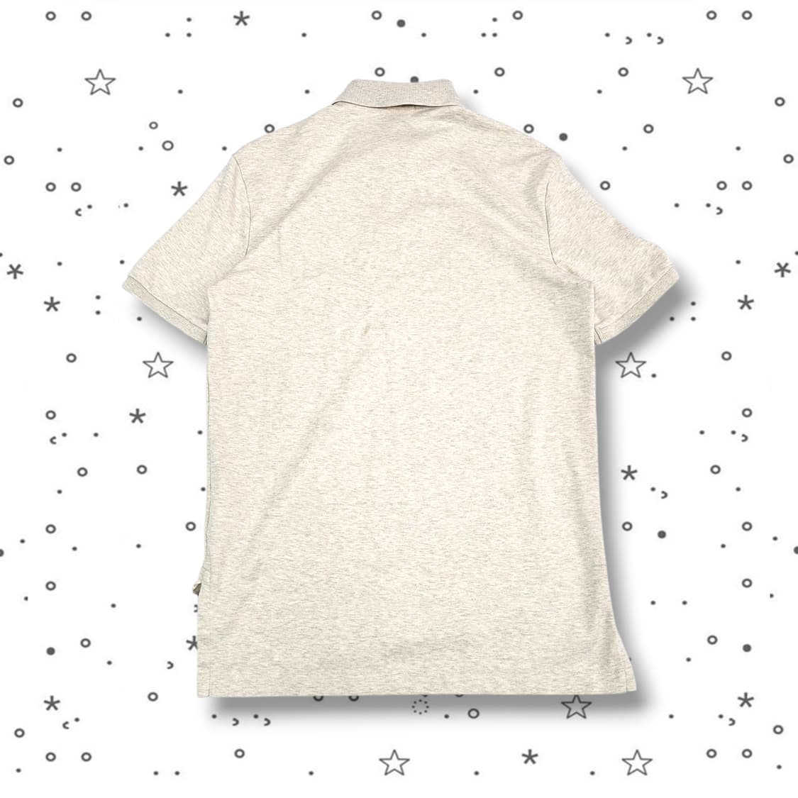 S POLO 폴로 랄프로렌 오트밀 반팔 카라 티셔츠 상품이미지5
