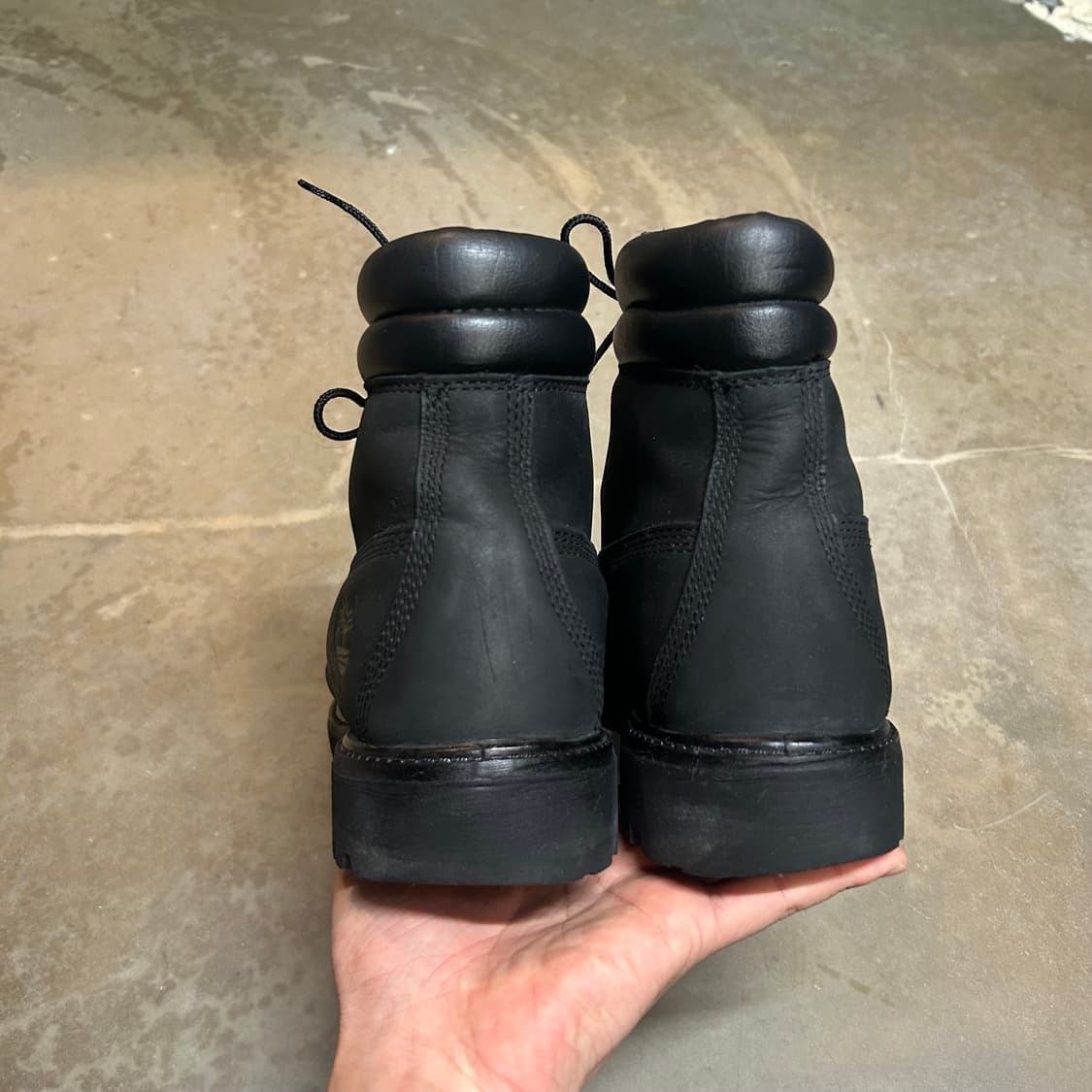 270) 팀버랜드 6인치 워커 부츠 올블랙 상품이미지7