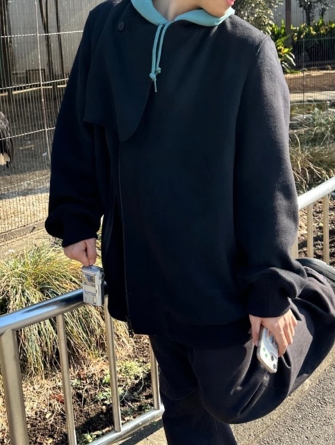 y-3  하프 봄버 코트 상품이미지1