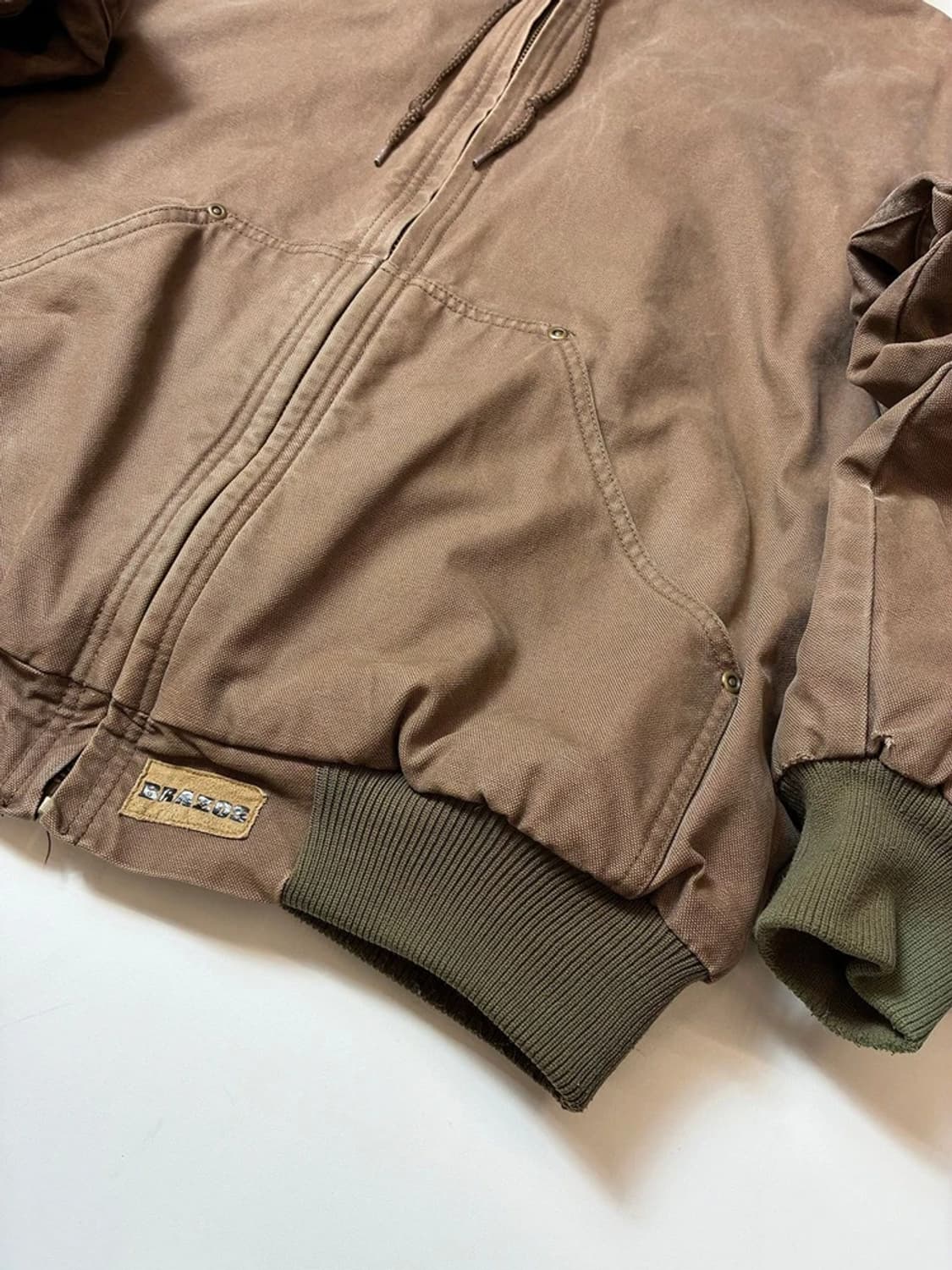 Brazos 00's 캔버스 워크 덕 후디 자켓 PN8945 상품이미지3