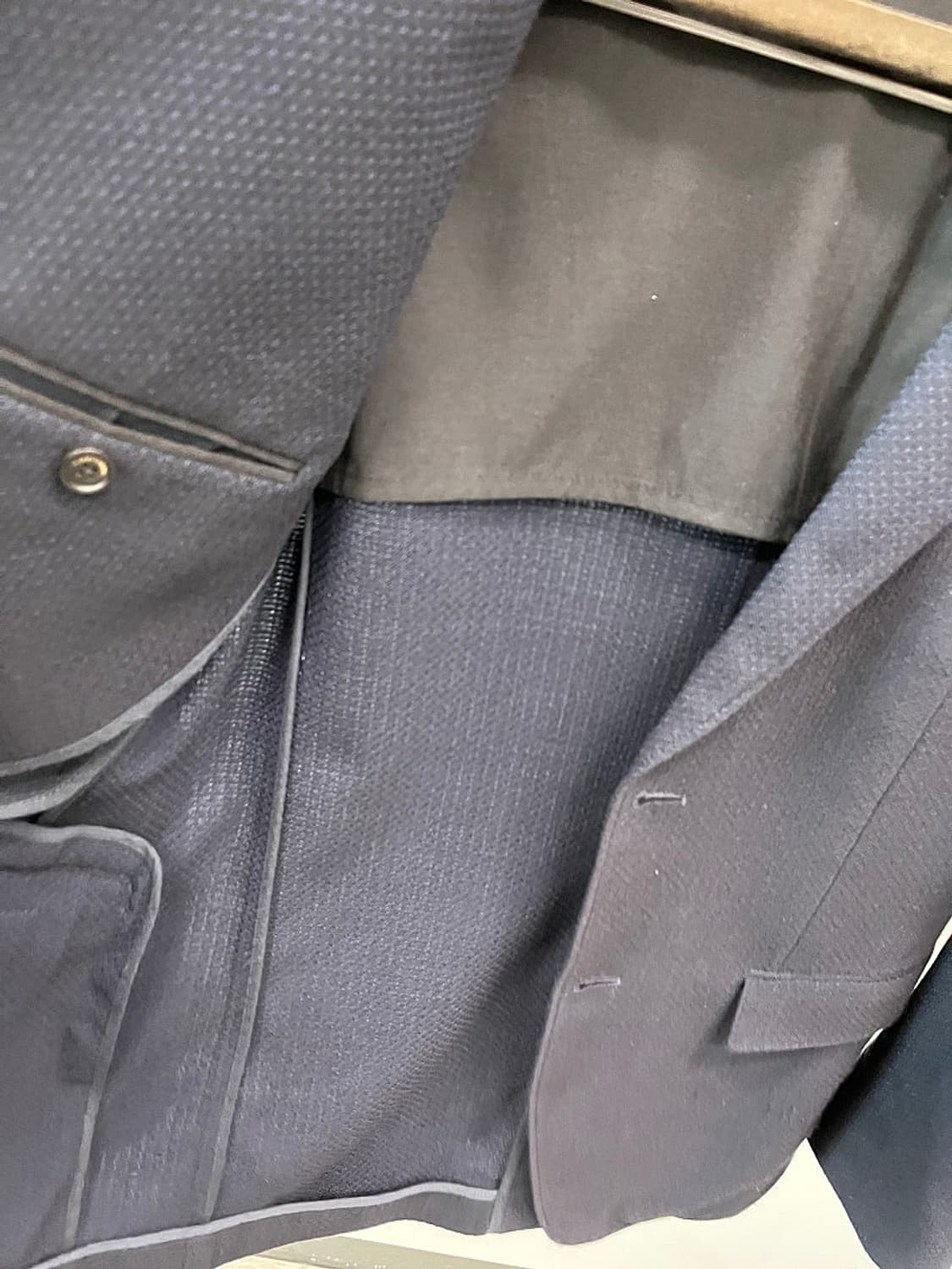 95) 타임 네이비 울자켓  상품이미지5