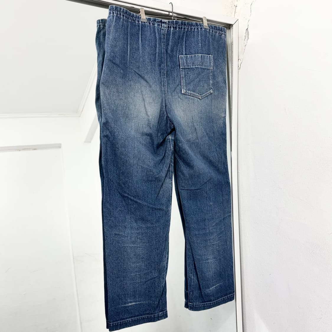 요지 야마모토 와이즈 와이드 데님 팬츠 상품이미지5