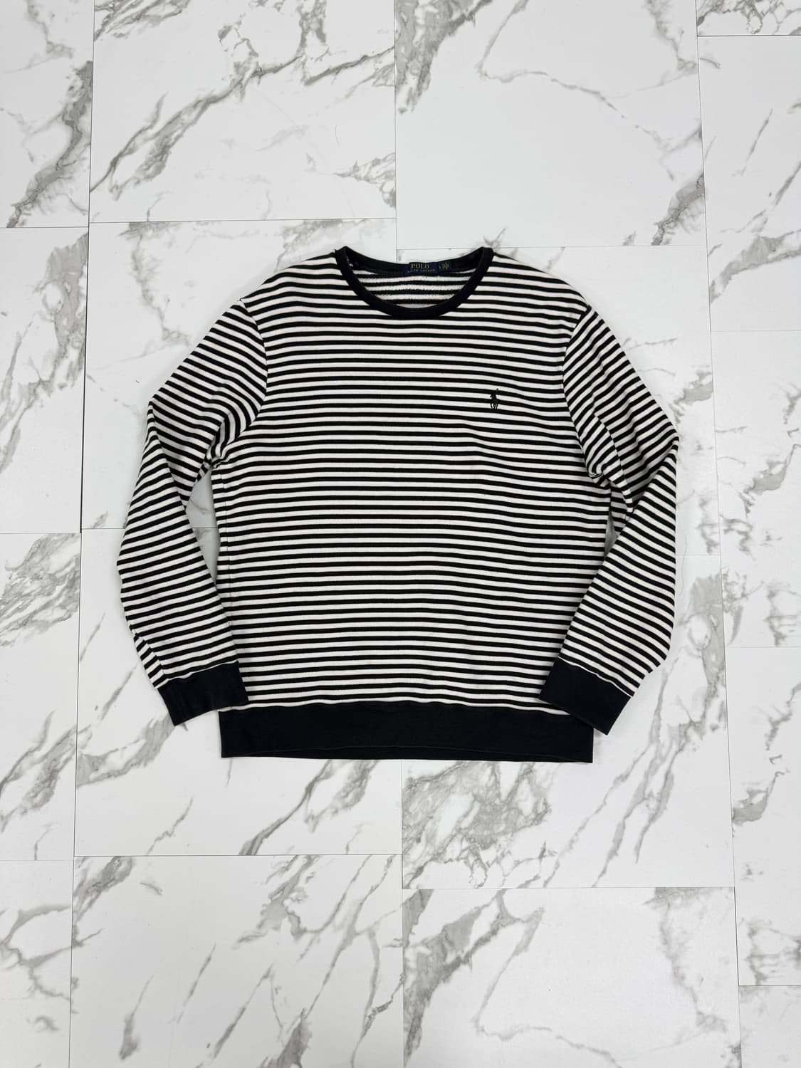 폴로 랄프로렌 스트라이프 맨투맨 상품이미지1