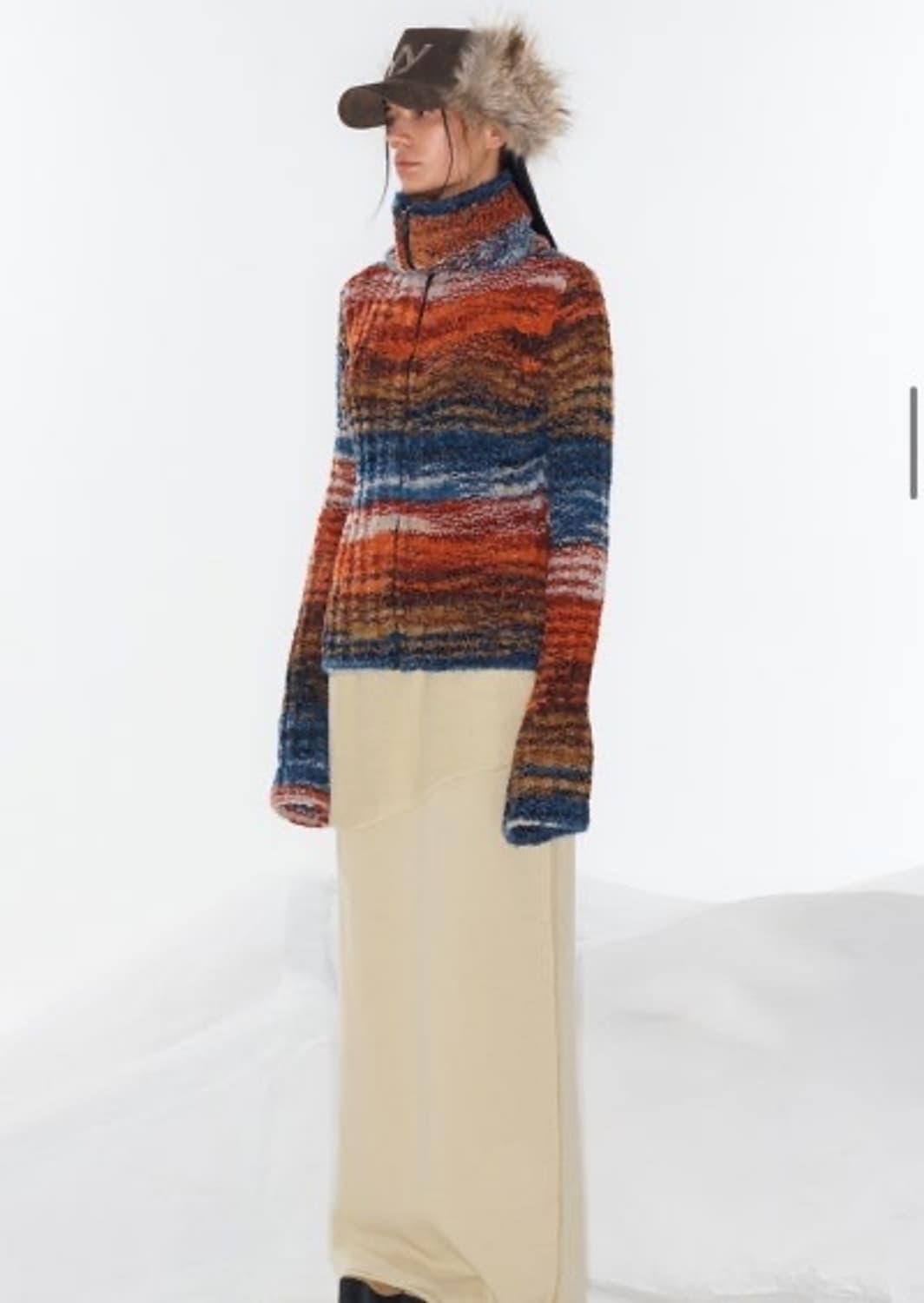 Open yy 오픈와이와이multicolor zip jacket니트 집업 상품이미지4