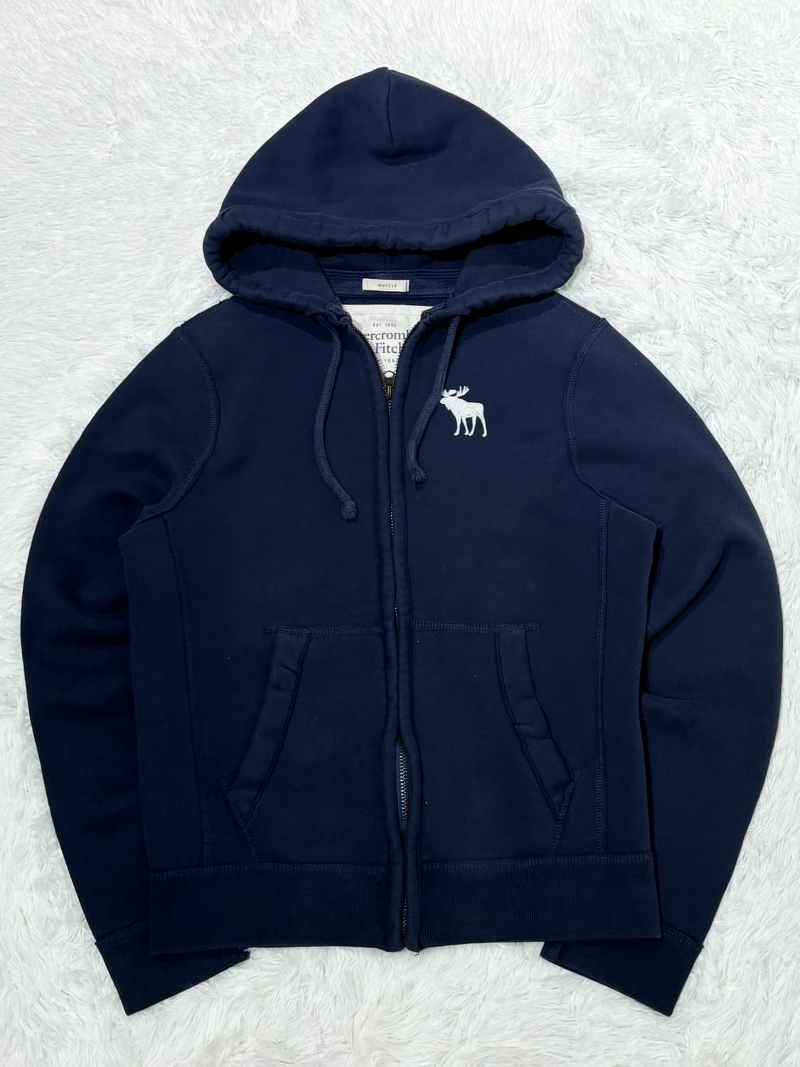 아베크롬비 자수로고 후드집업 상품이미지5