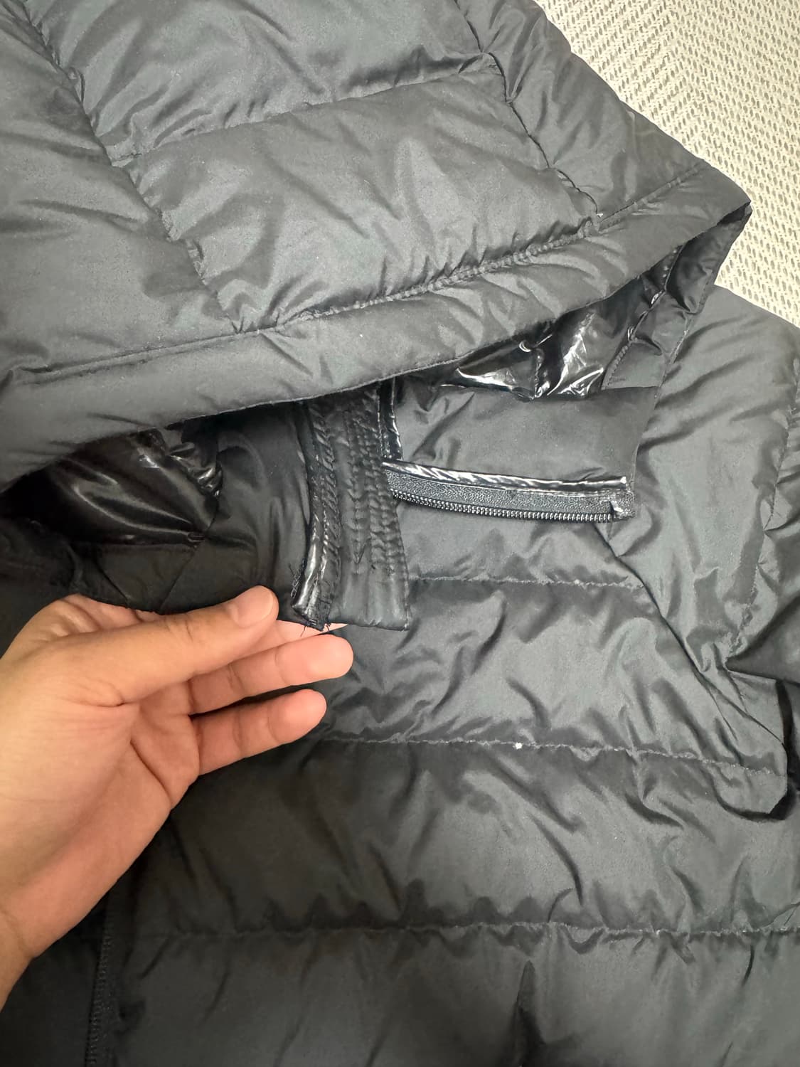 [S]커스텀어클락 경량패딩 상품이미지5