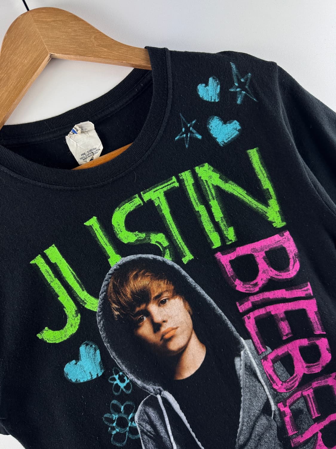 저스틴비버 부틀렉 프린팅 티셔츠2142 상품이미지3