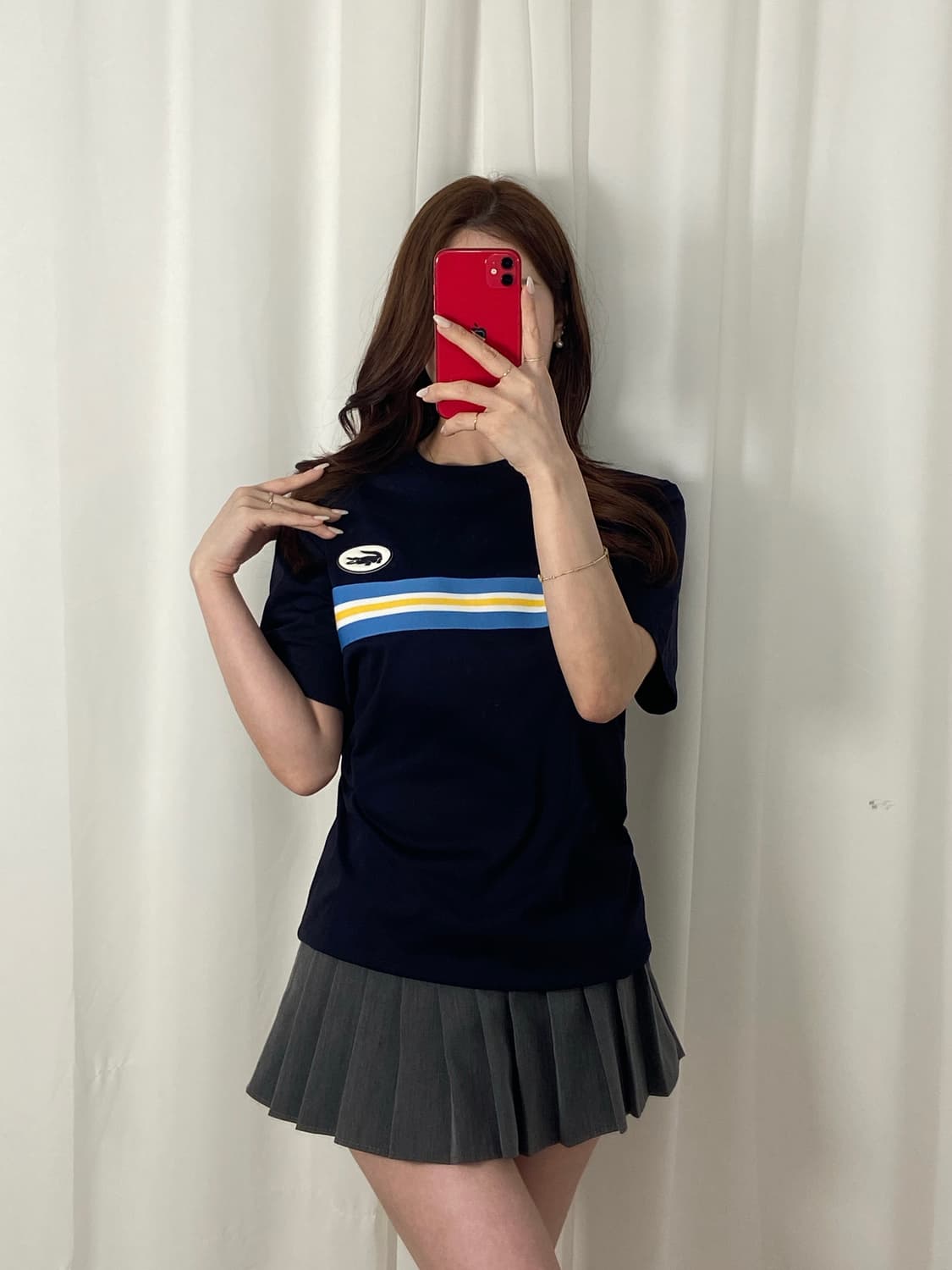 라코스테 빅로고 티 상품이미지3