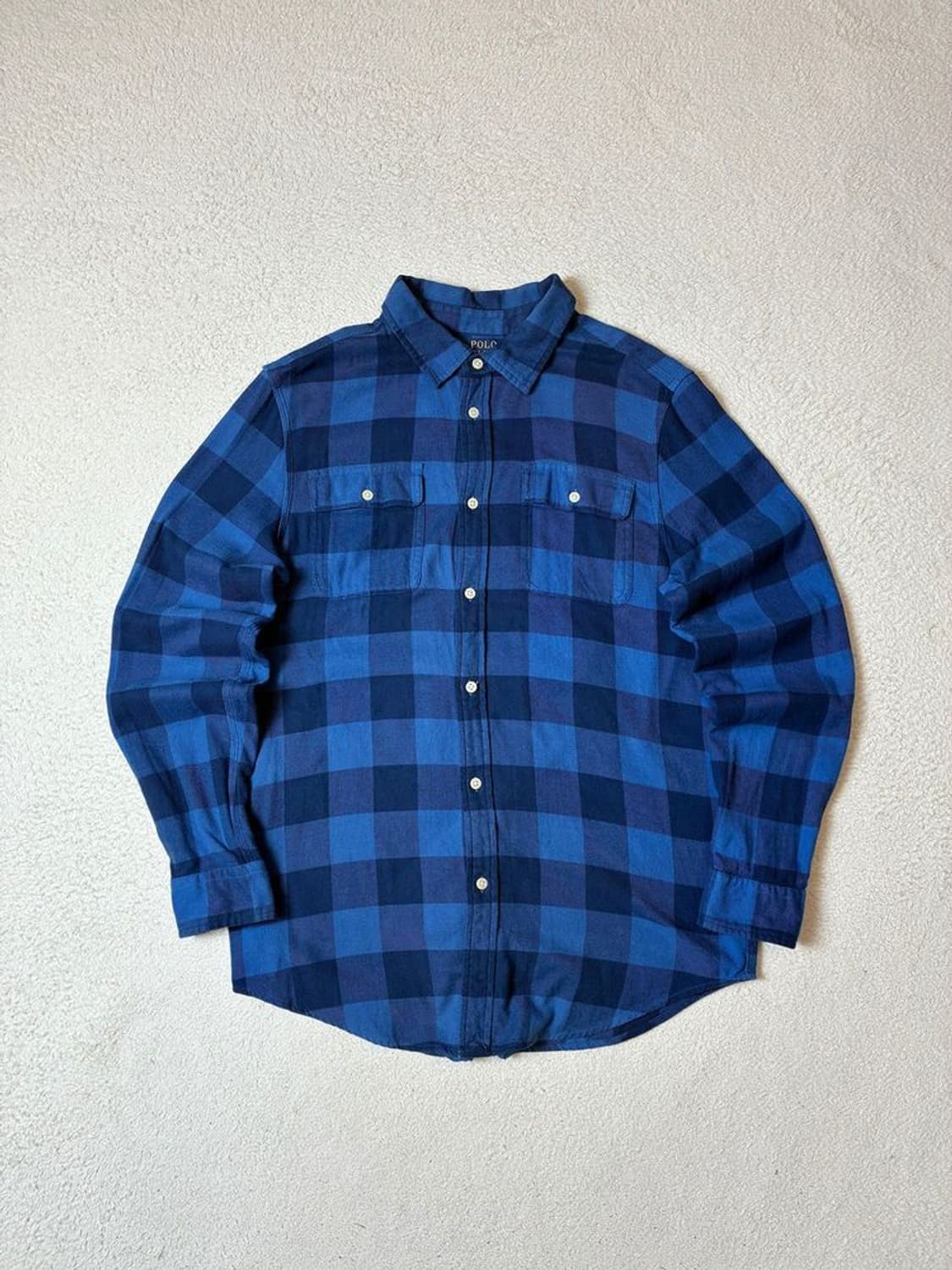 폴로 랄프로렌 투포켓 아메카지 체크 셔츠 PN7631 상품이미지1
