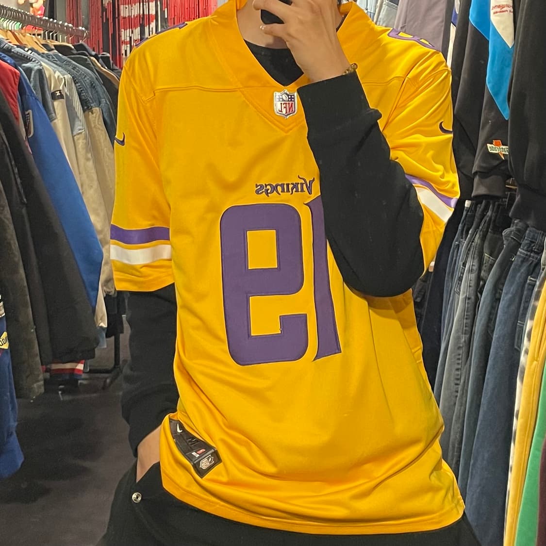 [IM] nike X NFL 미네소타No.19 바이킹스 반팔져지 상품이미지3