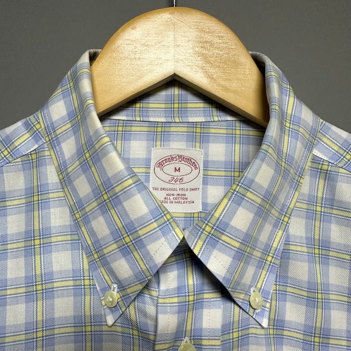 [XL]브룩스 브라더스 다운버튼 체크 셔츠 상품이미지4