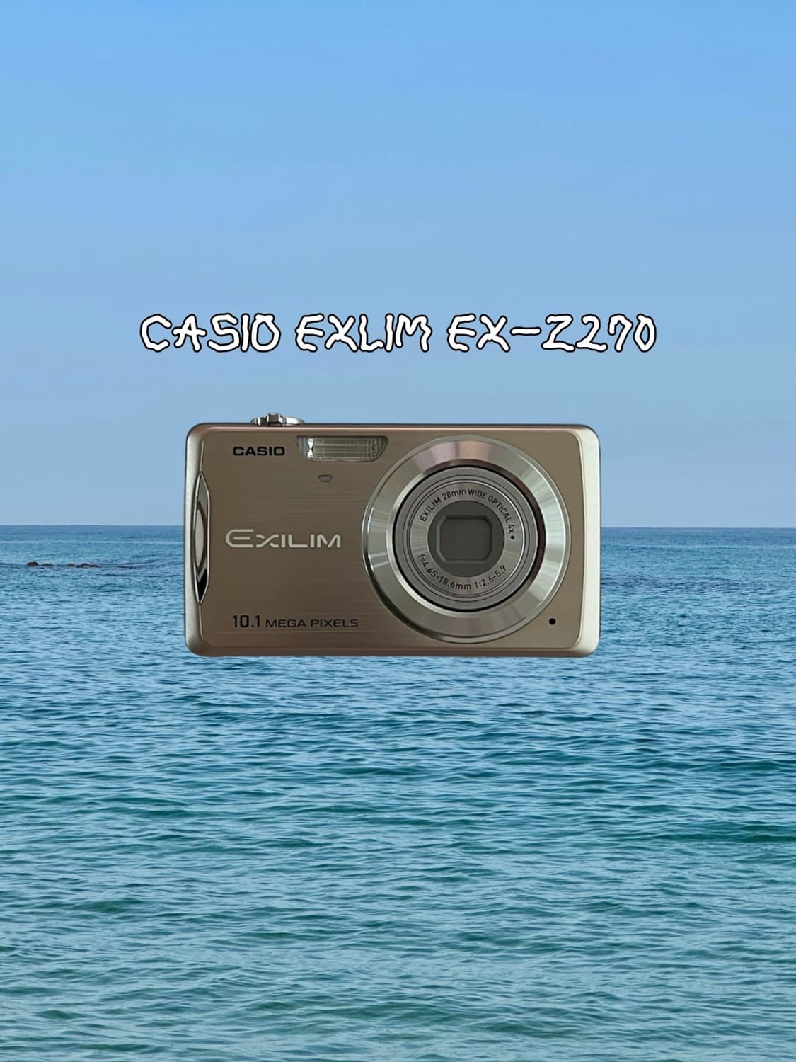 풀박스 ! 카시오 엑슬림 EX-Z270 빈티지디카 디카 상품이미지1