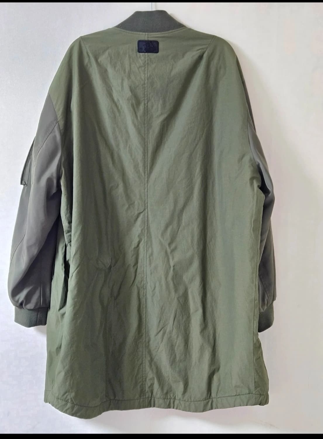 MLB 뉴욕 양키스 롱 야구 점퍼 카키 100MLB  상품이미지2