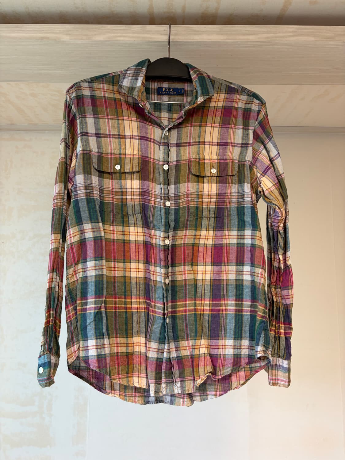 폴로 랄프로렌 린넨 셔츠 상품이미지1