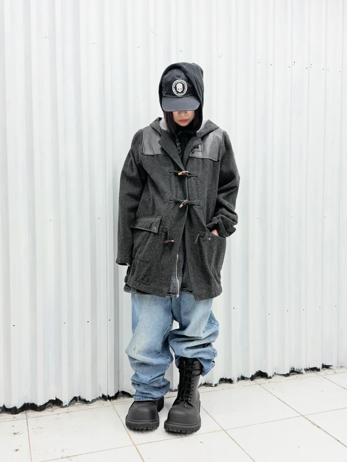 Diesel mixed duffle coat 상품이미지1