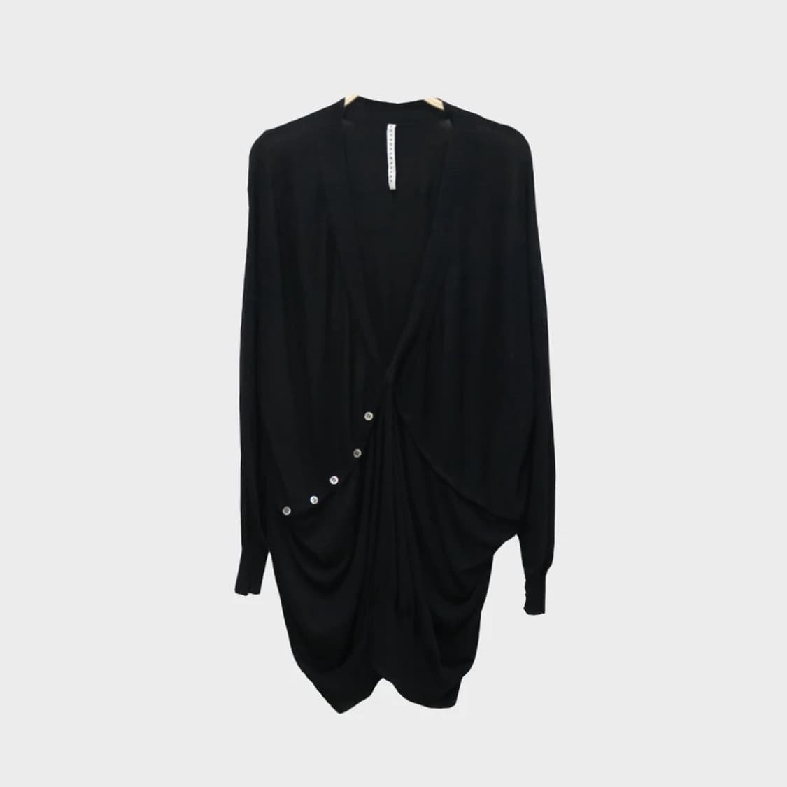 수나오 쿠와하라  유니크 레이온 혼방 롱 가디건 61320 상품이미지1