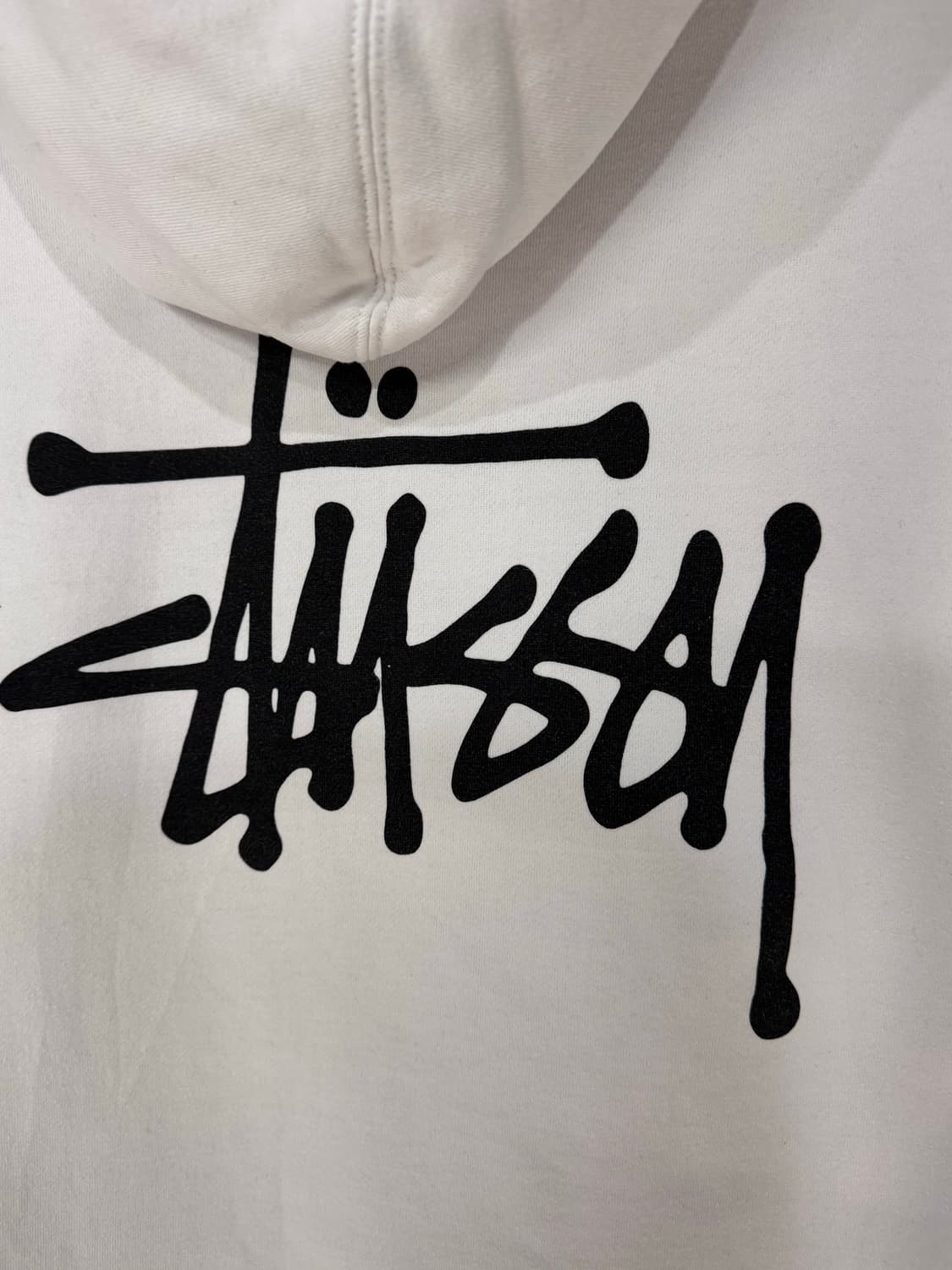 스투시 베이직 화이트 후드티  상품이미지5