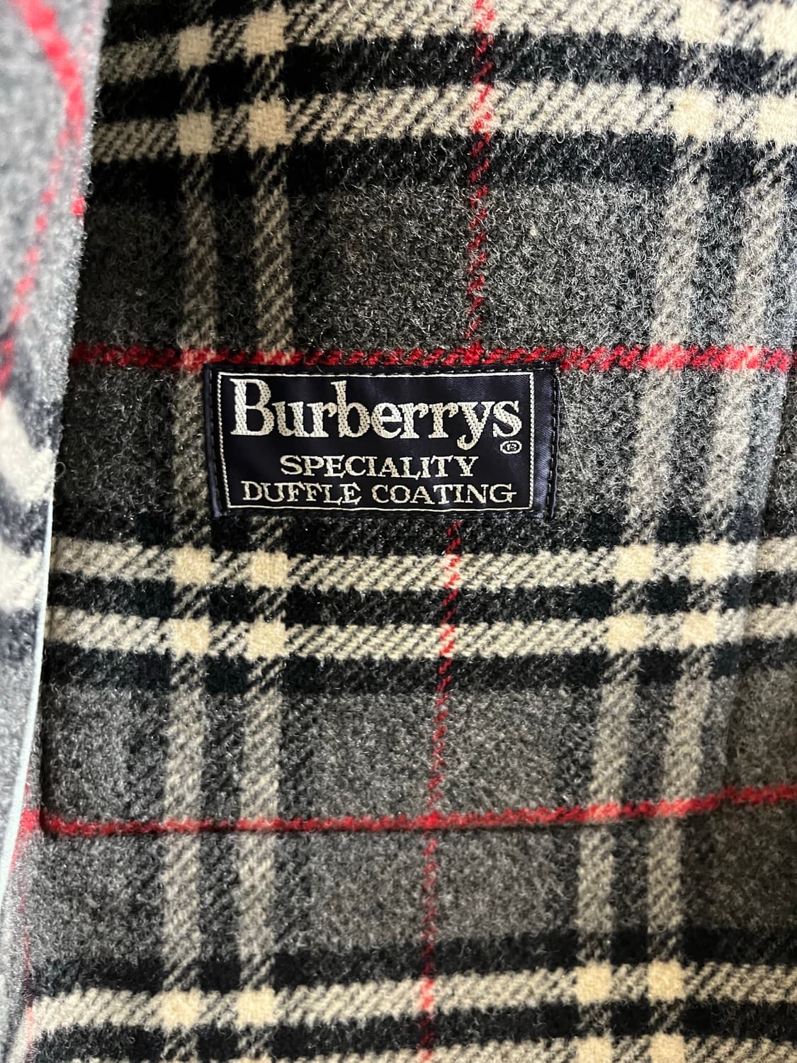 버버리 더플코트 / 차콜 / 100 상품이미지3