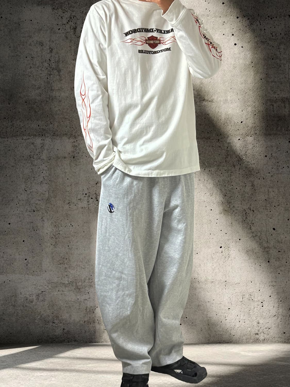 Harley-Davidson 할리 데이비슨 할리데이비슨 플레임 롱 슬리브 상품이미지2