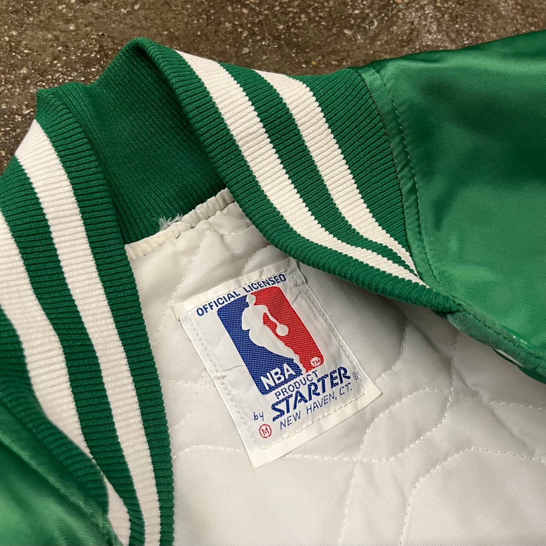 90s 스타터 x NBA 보스턴 셀틱스 바시티 (M) 상품이미지5