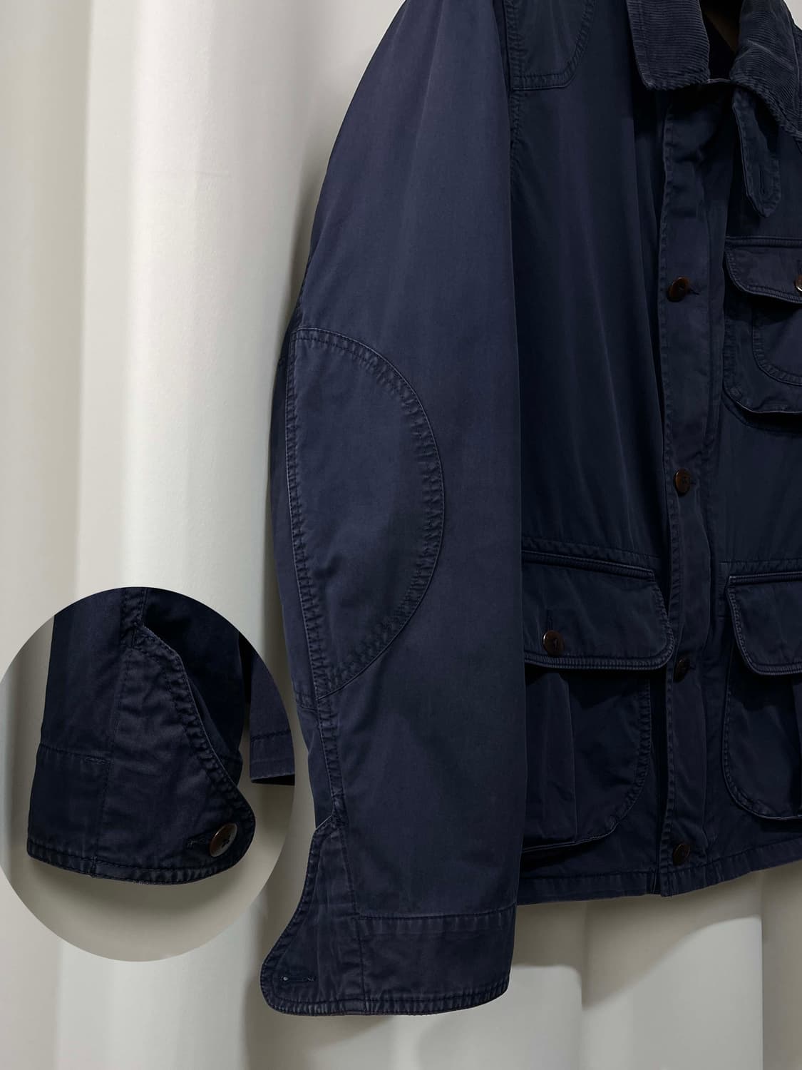 폴로 랄프로렌 퍼플네이비 hbt 모호크 코듀로이 헌팅 필드자켓 상품이미지6