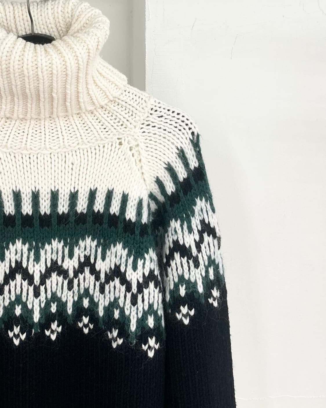 엠엠식스 17FW 터틀넥 노르딕 스웨터 상품이미지4