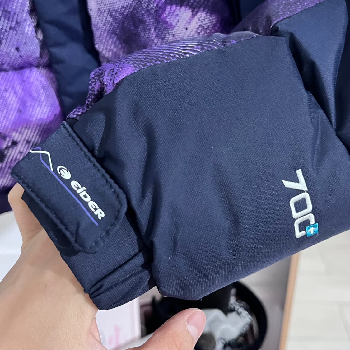 아이더 패딩 M 사이즈 700 구스다운(거의새상품) 상품이미지3