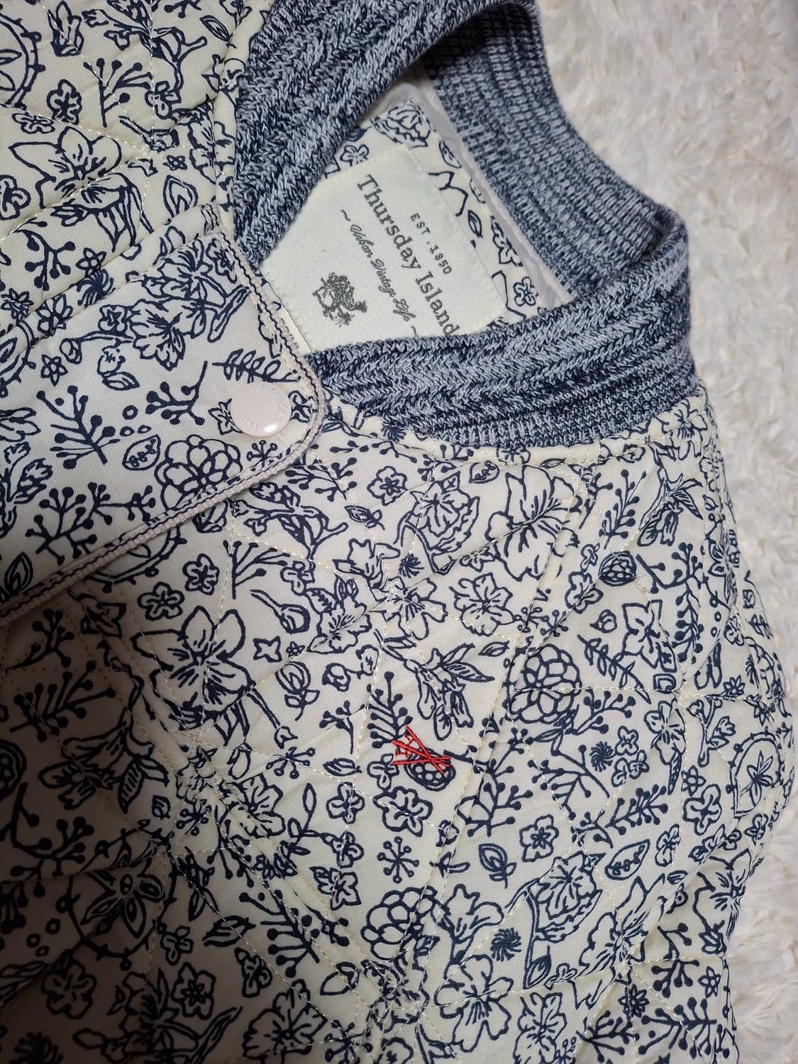 (마지막특가) 써스데이아일랜드 퀼팅점퍼 m 상품이미지4