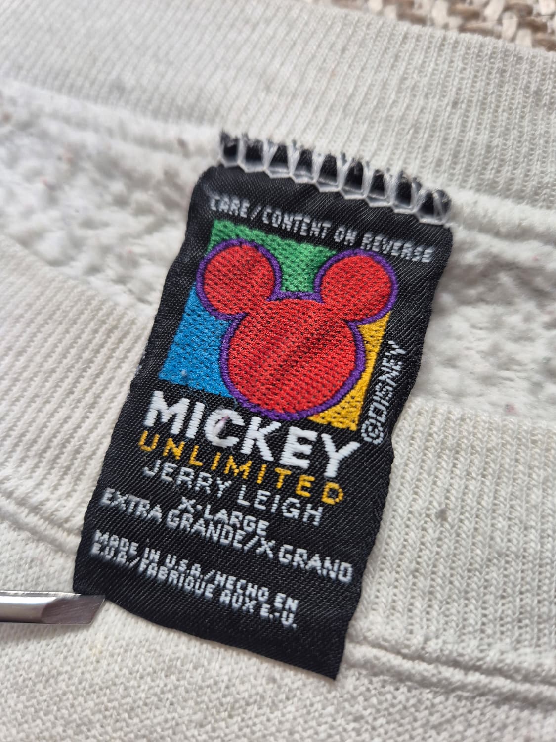 90s 디즈니 미키 스웻 상품이미지4