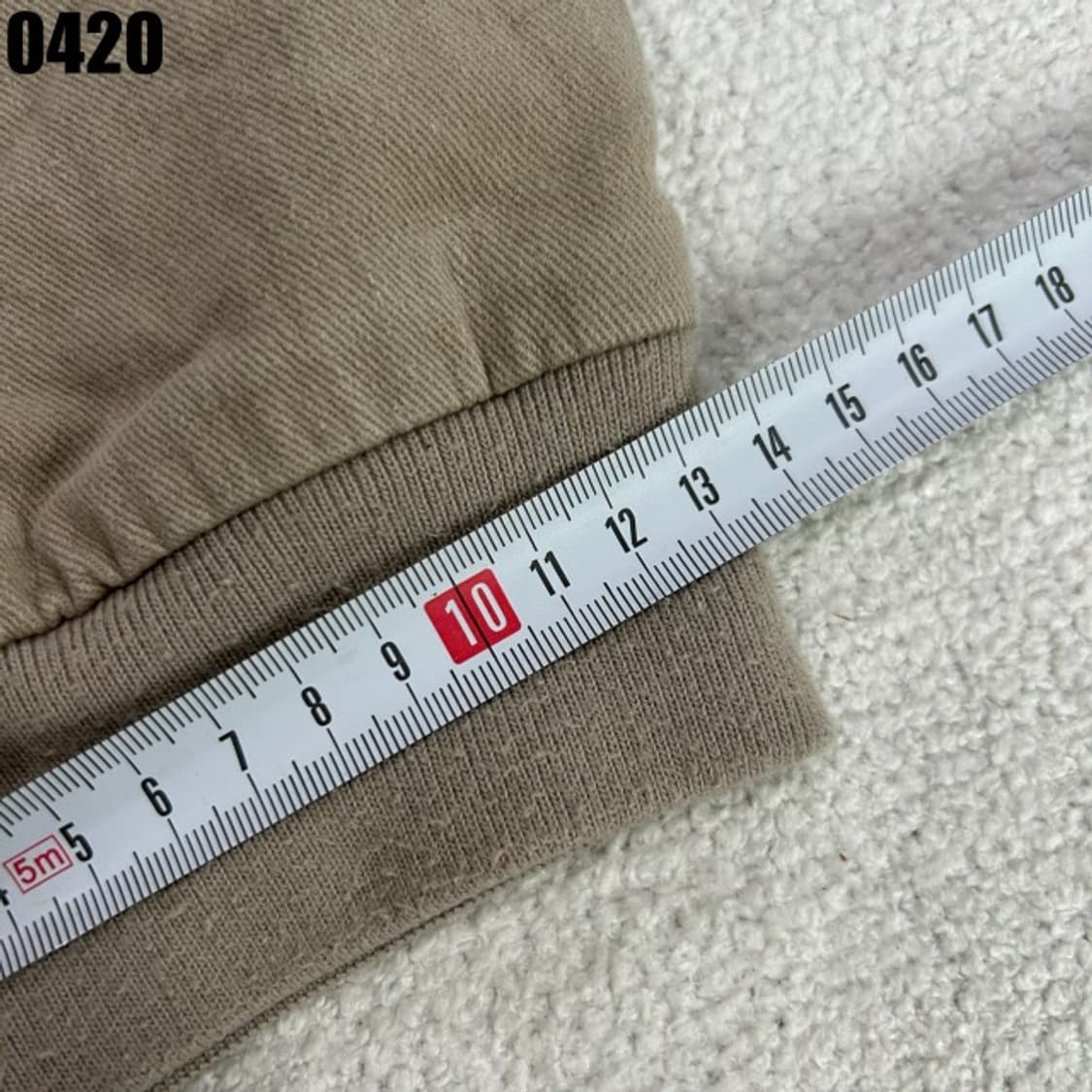 스노우피크 베이지색 면바지 조거팬츠 m 상품이미지7