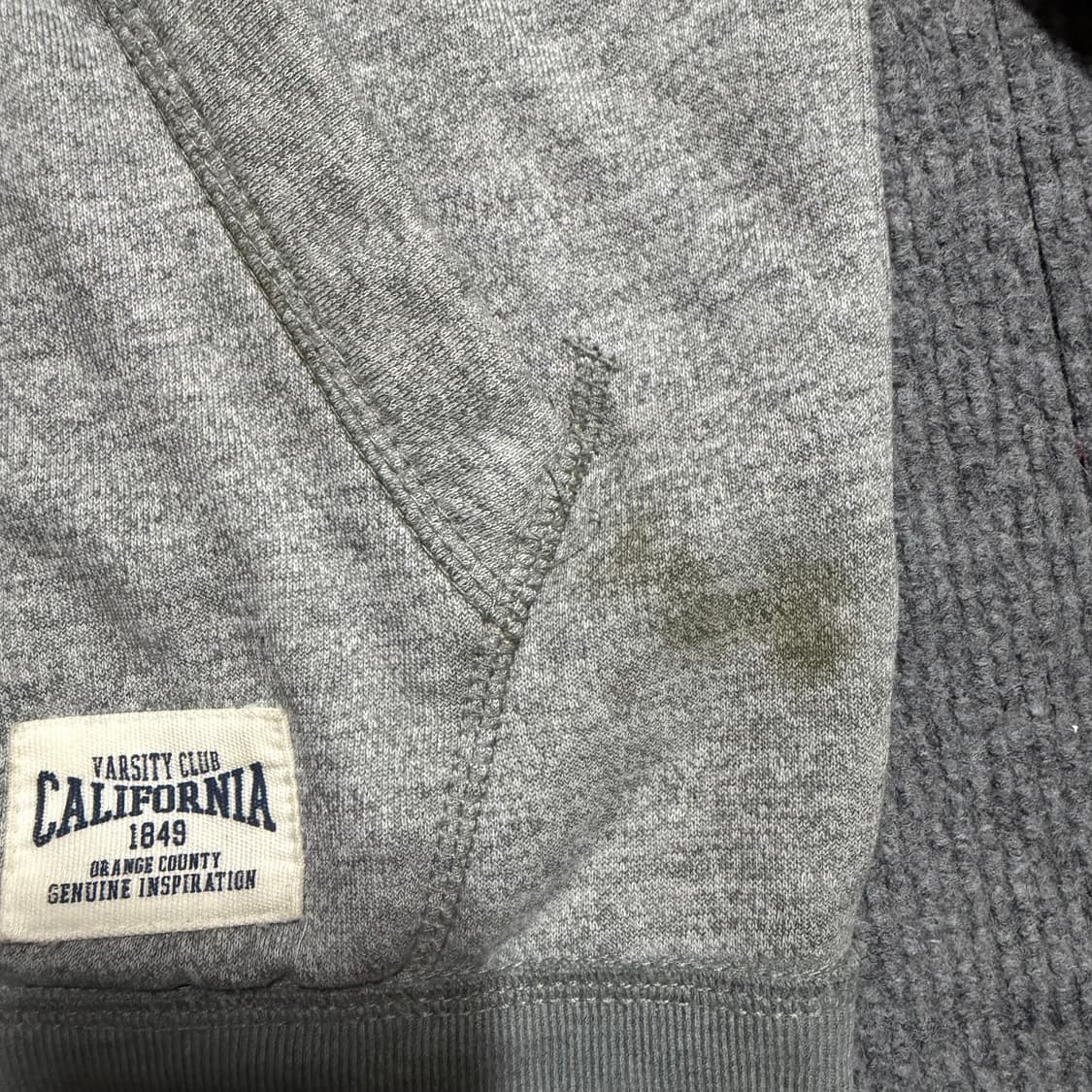 후아유 그레이 후드집업 m 상품이미지3