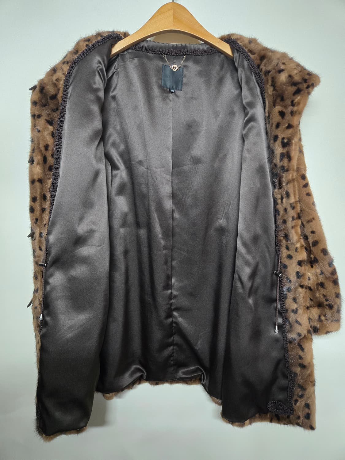 조이너스 레이파드 밍크코트 66 벨트X 상품이미지3