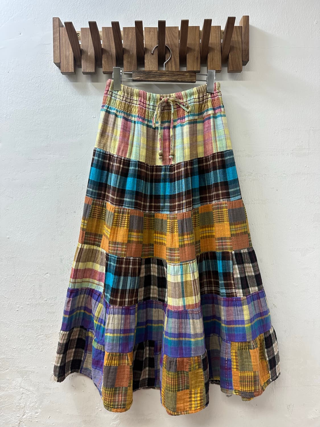 일본빈티지 패치 조각패치 리얼패치 2way 스커트 원피스 상품이미지1