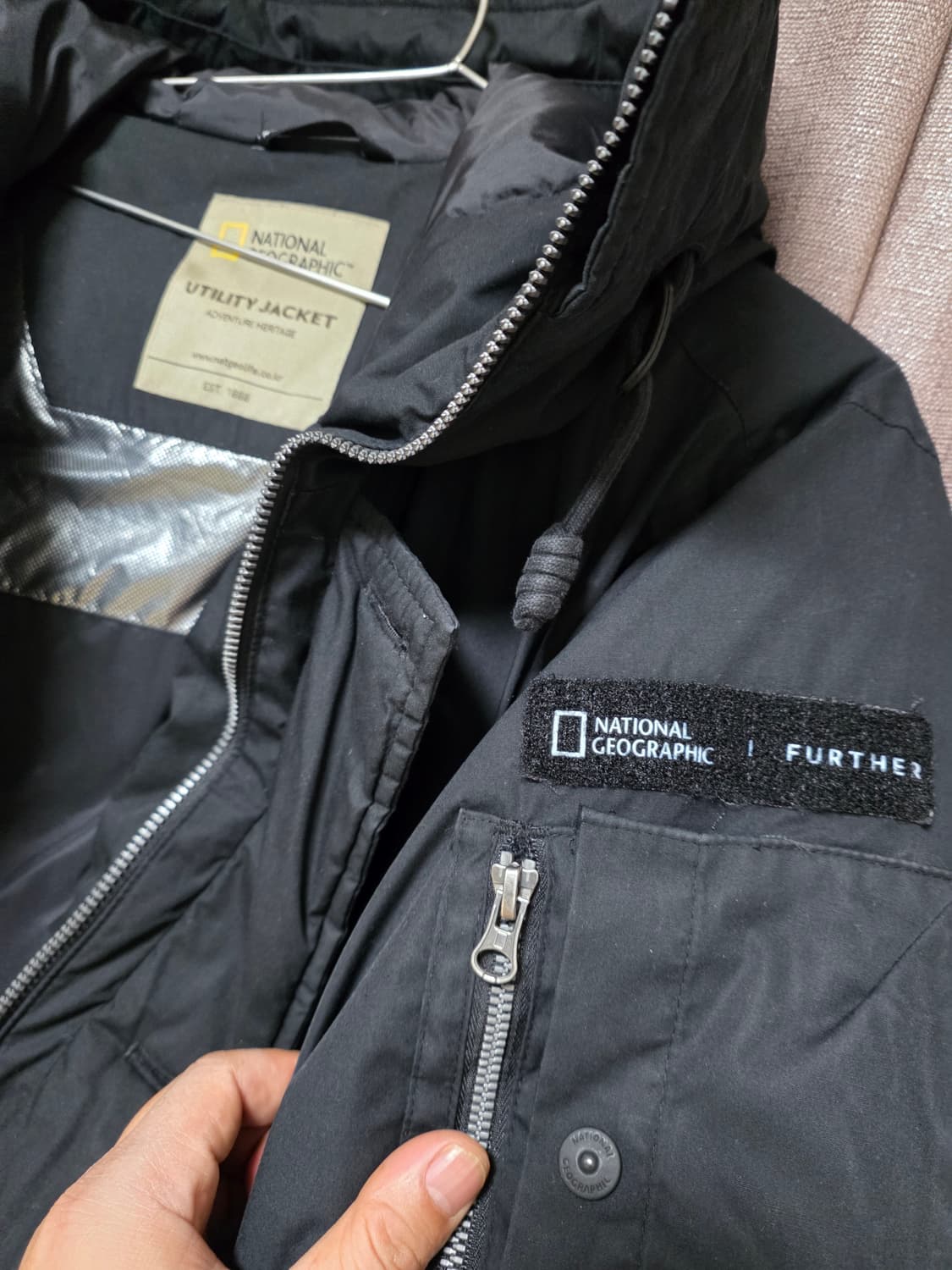 내셔널지오그래픽하프패딩 100 상품이미지7