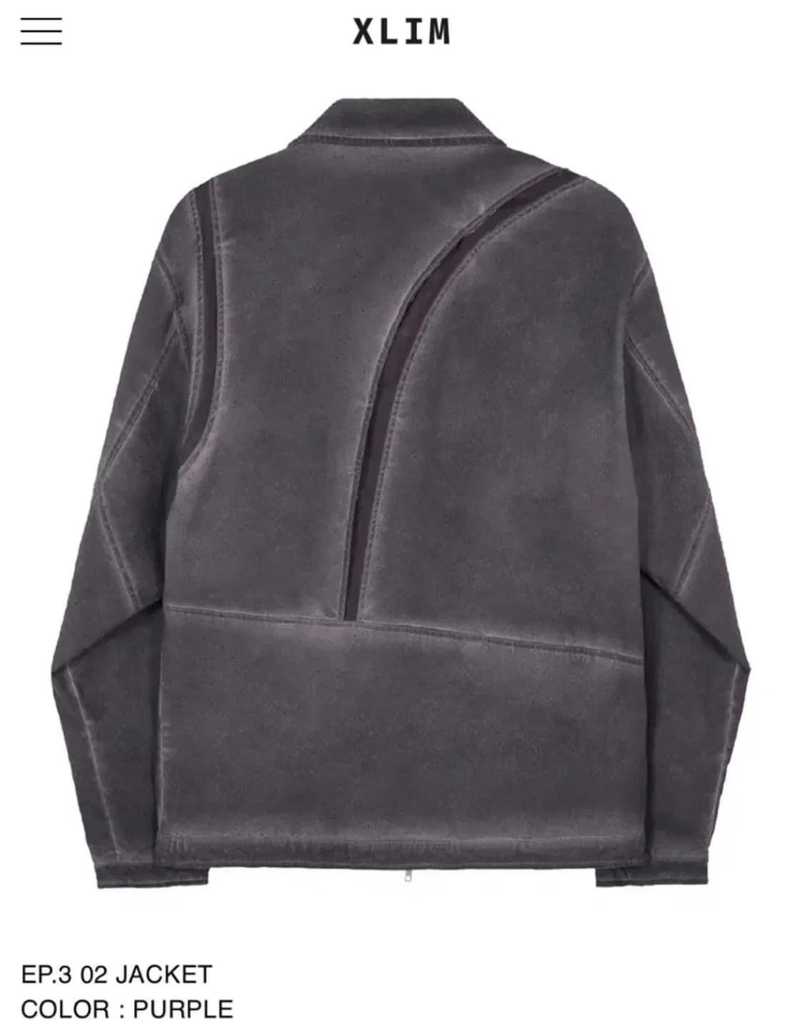 Xlim ep.3 02 퍼플 자켓 상품이미지3